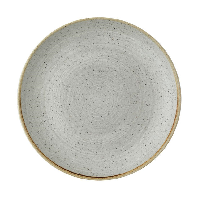 Churchill Stonecast Raw Evolve Coupe Plates Grey 260mm (Pack of 12) - CX648 Plates Churchill