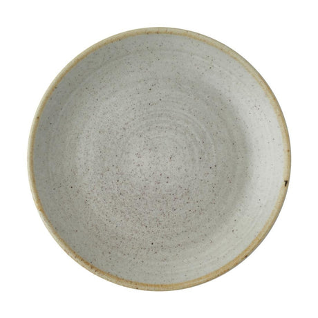 Churchill Stonecast Raw Evolve Coupe Plates Grey 220mm (Pack of 12) - CX653 Plates Churchill