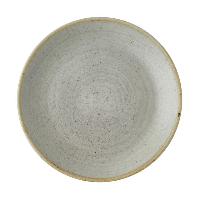 Churchill Stonecast Raw Evolve Coupe Plates Grey 220mm (Pack of 12) - CX653 Plates Churchill