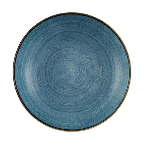 Churchill Stonecast Raw Evolve Coupe Bowls Teal 248mm (Pack of 12) - CX661 Bowls Churchill