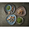 Churchill Stonecast Raw Lotus Plates Teal 254mm (Pack of 12) - CX664 Plates Churchill