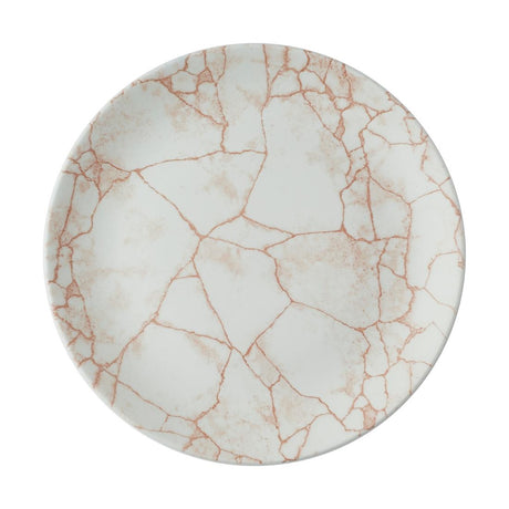 Churchill Studio Prints Kintsugi Evolve Coupe Plates Coral 260mm (Pack of 12) - CX678 Plates Churchill