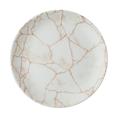 Churchill Studio Prints Kintsugi Evolve Coupe Plates Coral 220mm (Pack of 12) - CX682 Plates Churchill