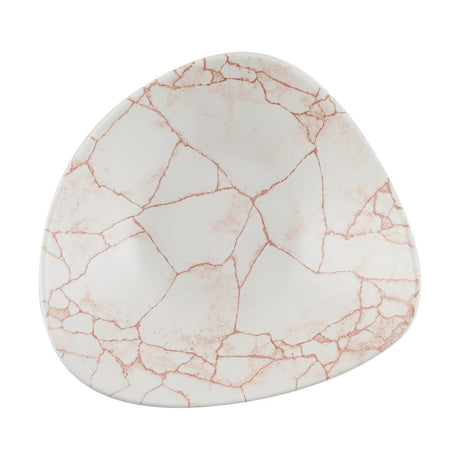 Churchill Studio Prints Kintsugi Lotus Bowls Coral 178mm (Pack of 12) - CX686 Bowls Churchill