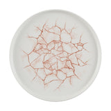 Churchill Studio Prints Kintsugi Walled Plates Coral 260mm (Pack of 6) - CX689 Plates Churchill