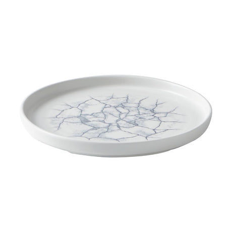 Churchill Studio Prints Kintsugi Pearl Walled Plates Grey 220mm (Pack of 6) - CX697 Plates Churchill