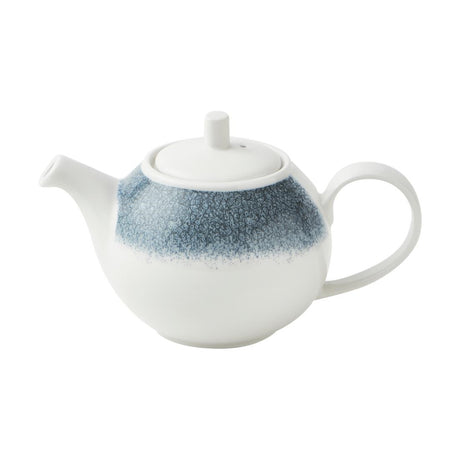 Churchill Raku Beverage Pots Blue 15oz (Pack of 4) - CX699 Churchill Super Vitrified Churchill   