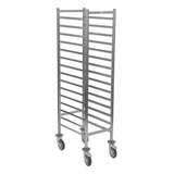 Matfer Bourgeat 15 Level Gastronorm Racking Trolley 1/1GN - CX724  Matfer Bourgeat   