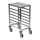 Matfer Bourgeat 7 Level Gastronorm Racking Trolley 1/1GN - CX727  Matfer Bourgeat   
