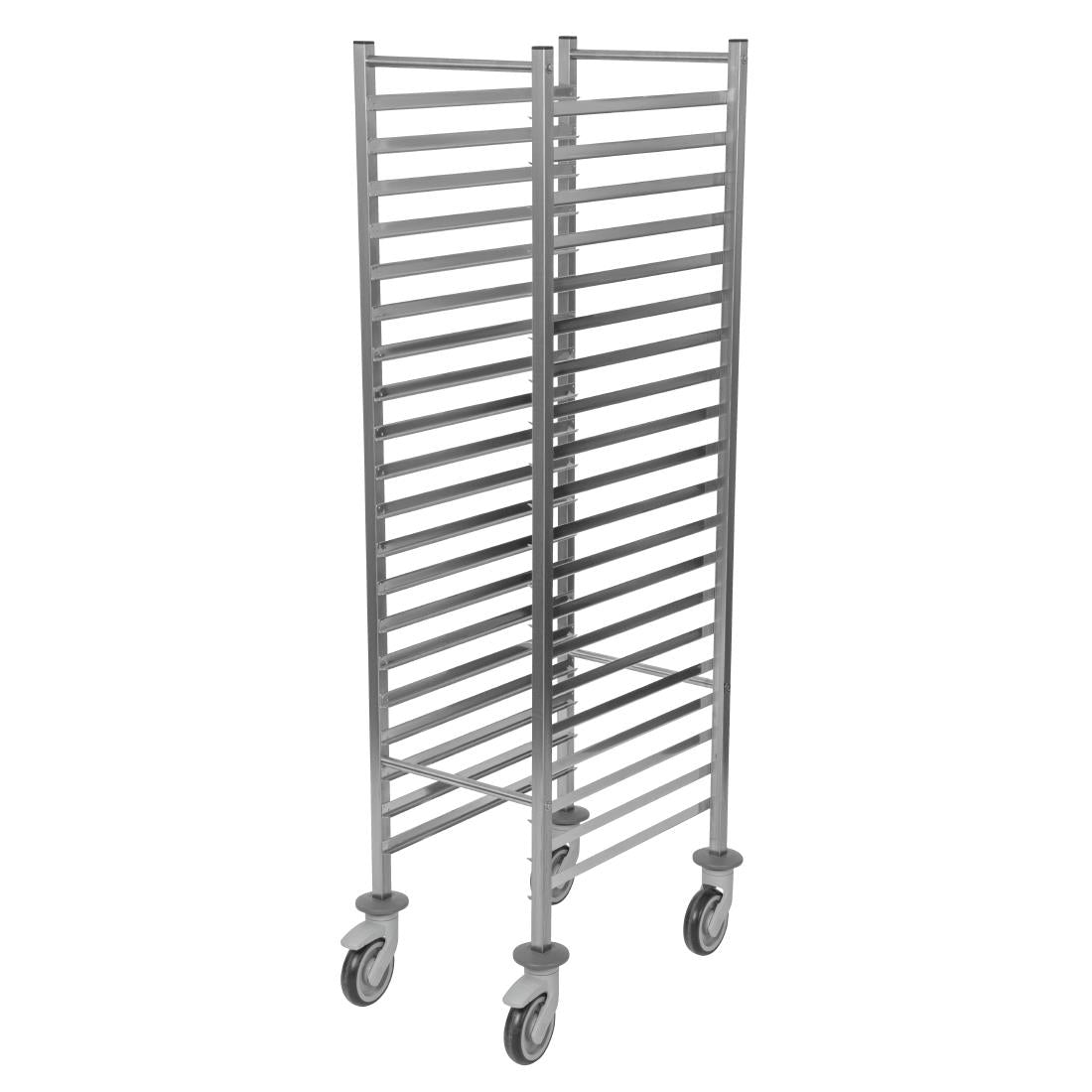 Matfer Bourgeat 20 Level Gastronorm Flat Pack Racking Trolley 1/1GN - CX728  Matfer Bourgeat   