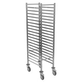 Matfer Bourgeat 20 Level Gastronorm Flat Pack Racking Trolley 1/1GN - CX728  Matfer Bourgeat   
