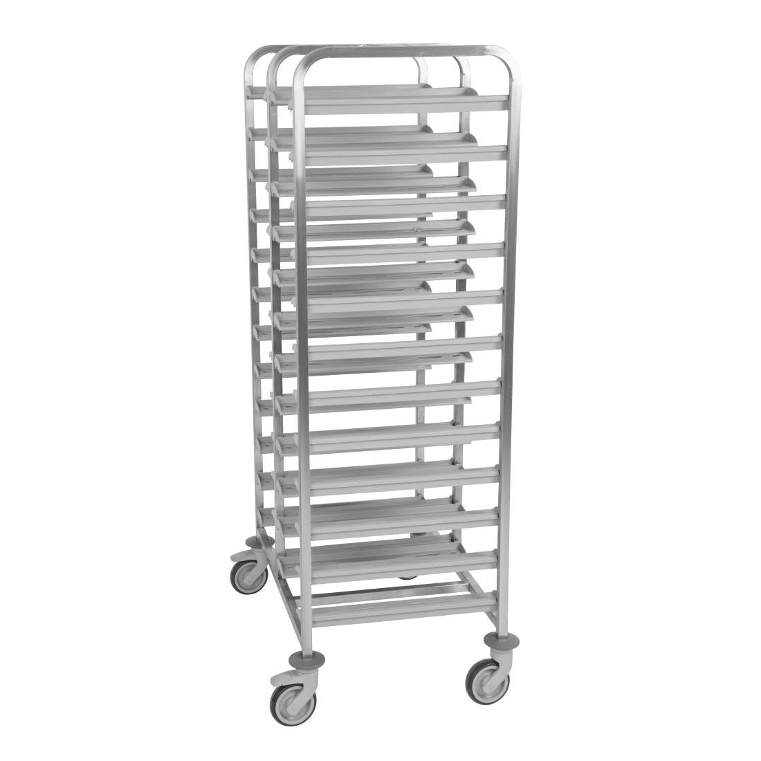 Matfer Bourgeat 24 Tray Cafeteria Trolley Grey - CX729  Matfer Bourgeat   