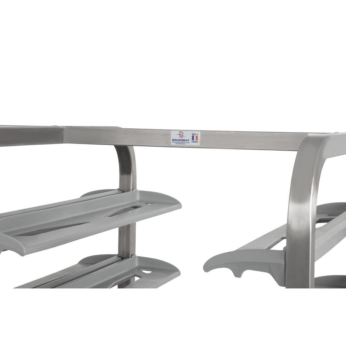 Matfer Bourgeat 24 Tray Cafeteria Trolley Grey - CX729  Matfer Bourgeat   