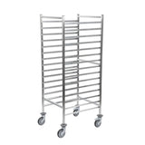 Matfer Bourgeat 15 Level Gastronorm Racking Trolley 2/1GN - CX730  Matfer Bourgeat   
