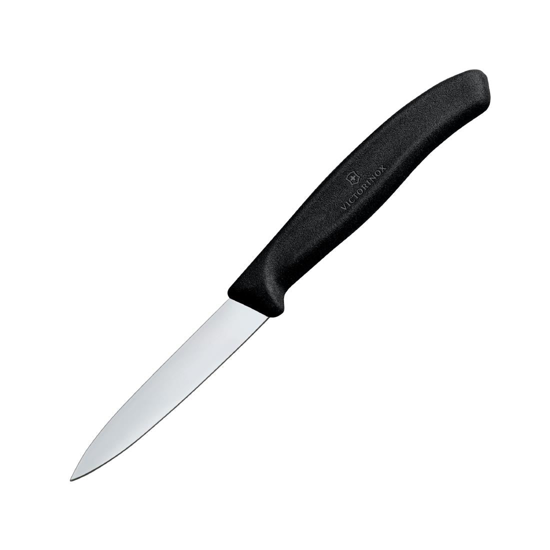 Victorinox Paring Knife  Pointed Tip Black 8cm - CX742  Victorinox   