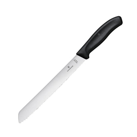 Victorinox Bread Knife Serrated Edge Black 21cm - CX745  Victorinox   