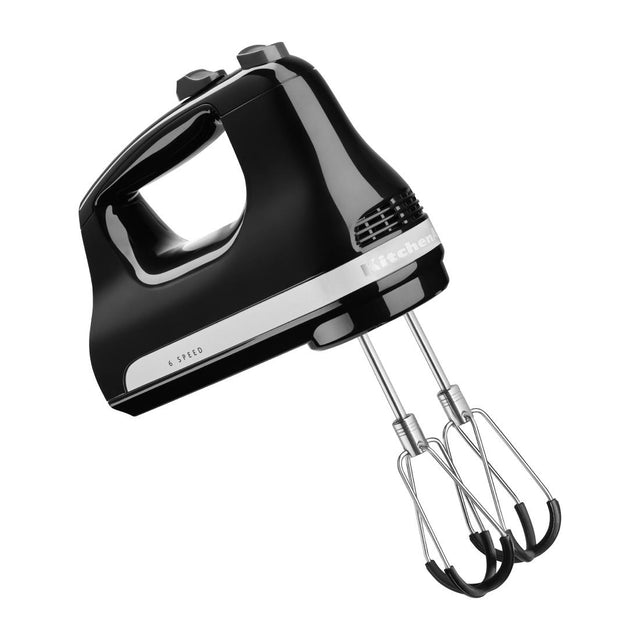 KitchenAid 6 Speed Hand Mixer with Flex Edge Beaters 5KHM6118BOB - CX779  Kitchenaid   
