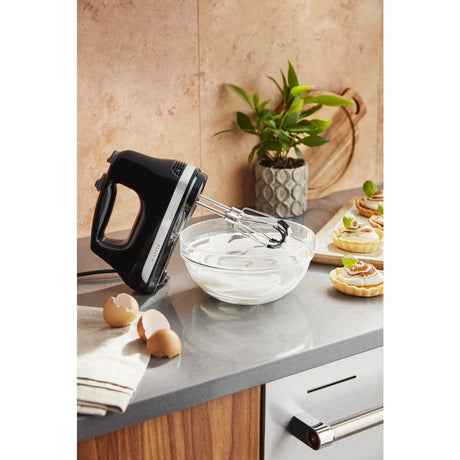 KitchenAid 6 Speed Hand Mixer with Flex Edge Beaters 5KHM6118BOB - CX779  Kitchenaid   
