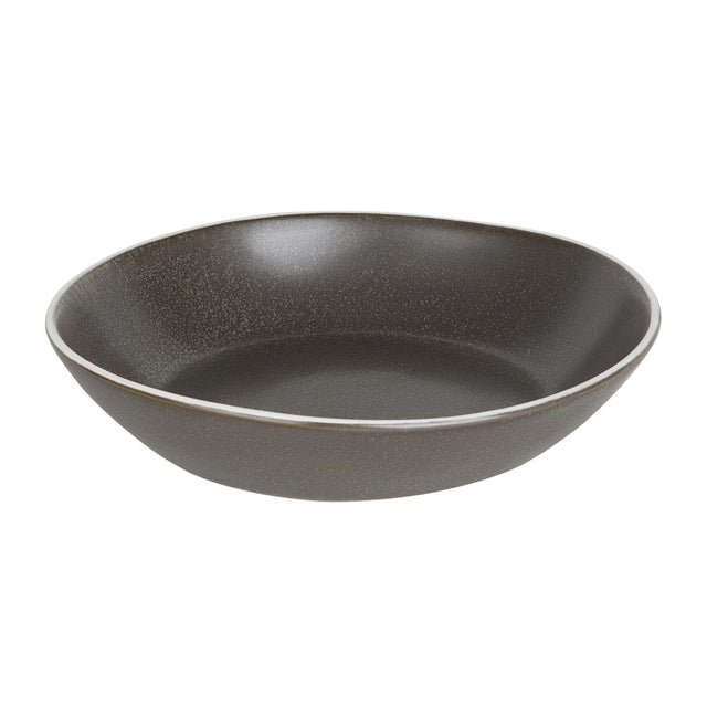 Olympia Chia Charcoal Coupe Bowl 220mm 8.5" (Box 4) - CX958 Bowls Olympia
