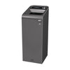 Rubbermaid Configure Recycling Bin with Landfill Label Black 57Ltr - CX969  Rubbermaid   