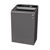 Rubbermaid Configure Recycling Bin with Landfill Label Black 125Ltr - CX971  Rubbermaid   