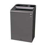 Rubbermaid Configure Recycling Bin with Landfill Label Black 125Ltr - CX971  Rubbermaid   