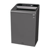 Rubbermaid Configure Recycling Bin with General Waste Label Black 125L - CX980  Rubbermaid   