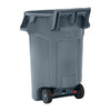 Rubbermaid Wheeled Brute Recycling Bin Grey 167L - CX982  Brute   