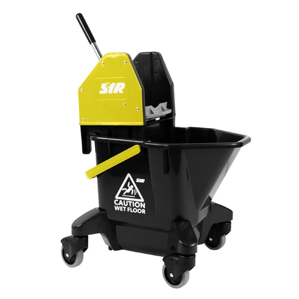 SYR TC20-R Kentucky Mop Bucket and Wringer 13L Yellow - CX997  Scot Young   