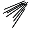 Fiesta Compostable Paper Cocktail Stirrer Straws Black (Pack of 250) - CY080  Fiesta   