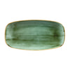 Churchill Stonecast Rectangular Plates Samphire Green 153 x 298mm - CY100 Plates Churchill