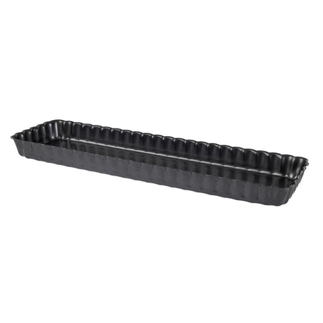 De Buyer Non-Stick Rectangular Tart Mould With Removable Base 36 cm - CY117  De Buyer   