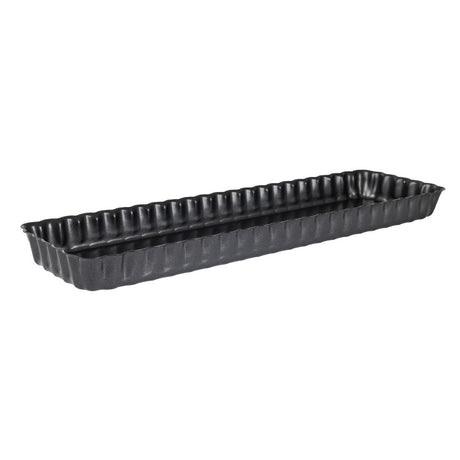 De Buyer Non-Stick Rectangular Tart Mould With Removable Base 36 cm - CY117  De Buyer   