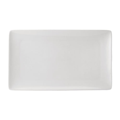 Utopia Pure White Rectangular Plates 210 x 350mm (Pack of 12) - CY462 Plates Utopia