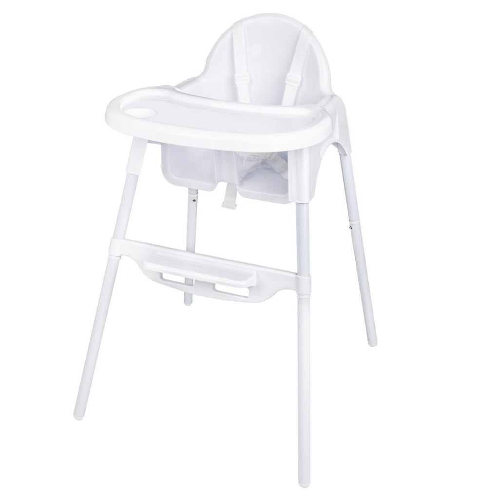 Bolero Highchair Bright White Single - CY599  Bolero   