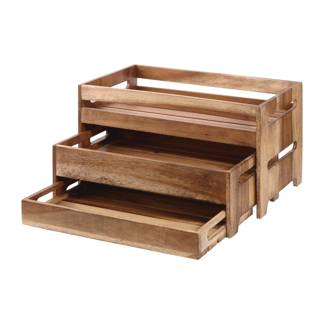Churchill Wood Large Rustic Nesting Crate - CY742  Churchill   
