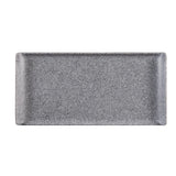 Churchill Melamine Rectangular Trays Granite 300mm (Pack of 6) - CY771  Churchill   