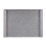 Churchill Melamine GN 1/1 Rectangular Trays Granite 530mm (Pack of 2) - CY774  Churchill   