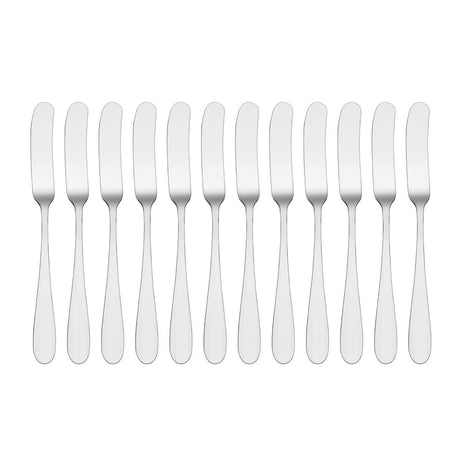 Olympia Buckingham Butter Knives (Pack of 12) - CY803 Olympia Cutlery Olympia   