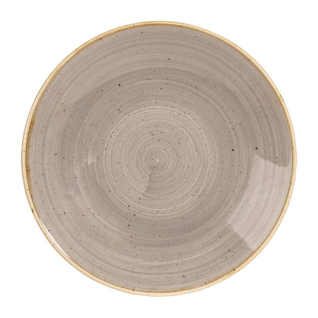 Churchill Stonecast Deep Coupe Plates Grey 281mm (Pack of 12) - CY825 Plates Churchill