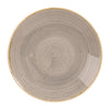 Churchill Stonecast Deep Coupe Plates Grey 255mm (Pack of 12) - CY826 Plates Churchill