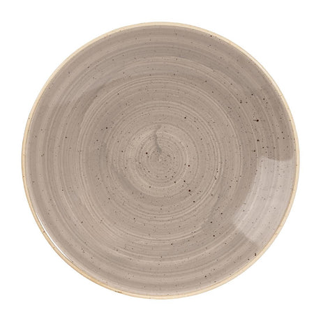 Churchill Stonecast Deep Coupe Plates Grey 225mm (Pack of 12) - CY827 Plates Churchill