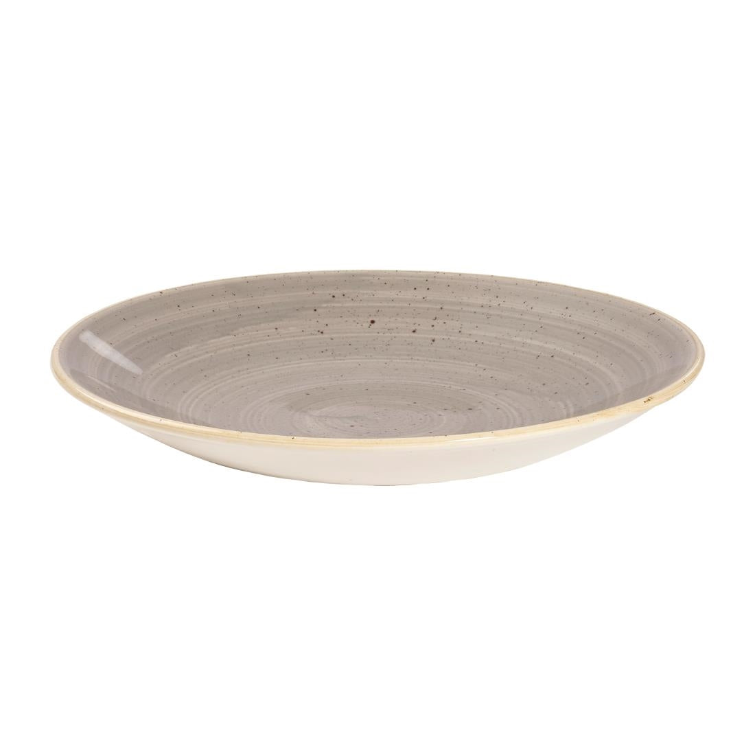 Churchill Stonecast Deep Coupe Plates Grey 225mm (Pack of 12) - CY827 Plates Churchill