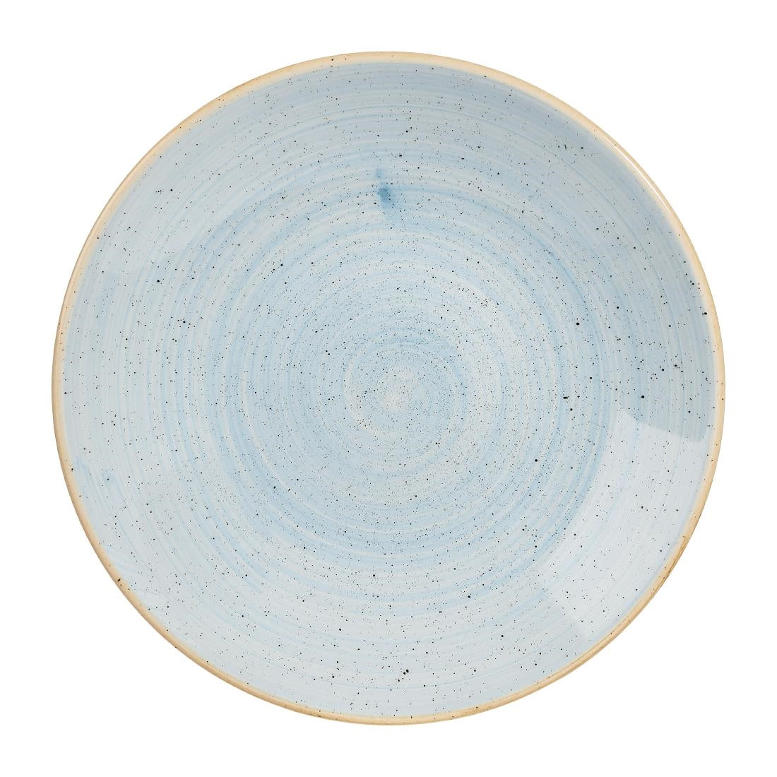 Churchill Stonecast Deep Coupe Plates Duck Egg Blue 281mm (Pack of 12) - CY830 Plates Churchill