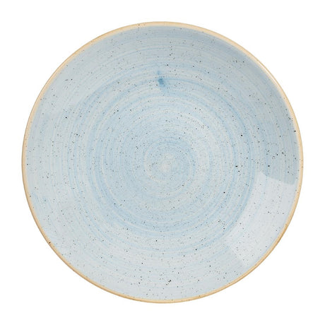 Churchill Stonecast Deep Coupe Plates Duck Egg Blue 281mm (Pack of 12) - CY830 Plates Churchill
