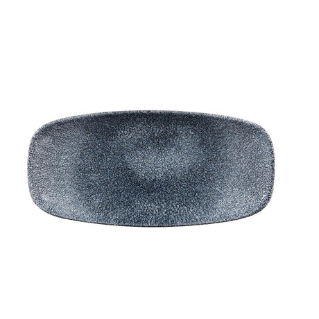 Churchill Studio Prints Raku Rectangular Plate Topaz Blue 269mm (Pack of 12) - CY902 Plates Churchill