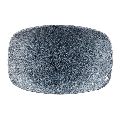Churchill Studio Prints Raku Rectangular Plate Topaz Blue 237mm (Pack of 12) - CY903 Plates Churchill