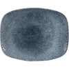 Churchill Studio Prints Raku Rectangular Plate Topaz Blue 261mm (Pack of 12) - CY904 Plates Churchill