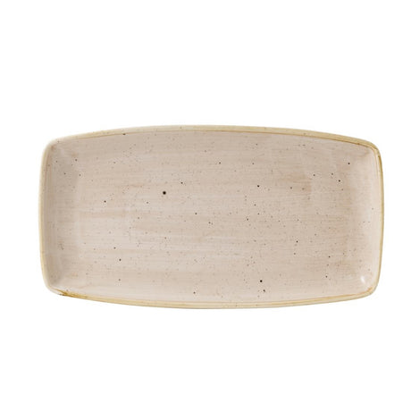 Churchill Stonecast Oblong Plate Nutmeg 350x185mm (Pack of 6) - CY960 Plates Churchill