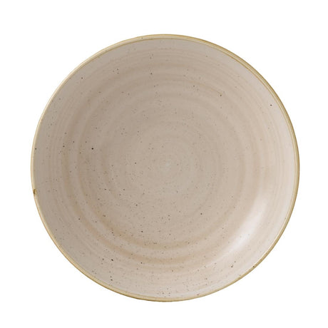 Churchill Stonecast Round Coupe Bowls Nutmeg 248mm (Pack of 12) - CY961 Bowls Churchill